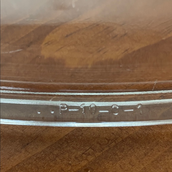 Set of 3- Vintage Pyrex/CorningWare Glass Lids - Picture 8 of 10